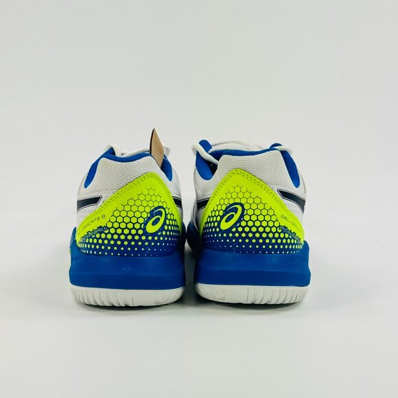 Asics Gel-Dedicate 8 Pickleball \'White Black Blue\' 1041A409-103 size 11.5 READ main image 6